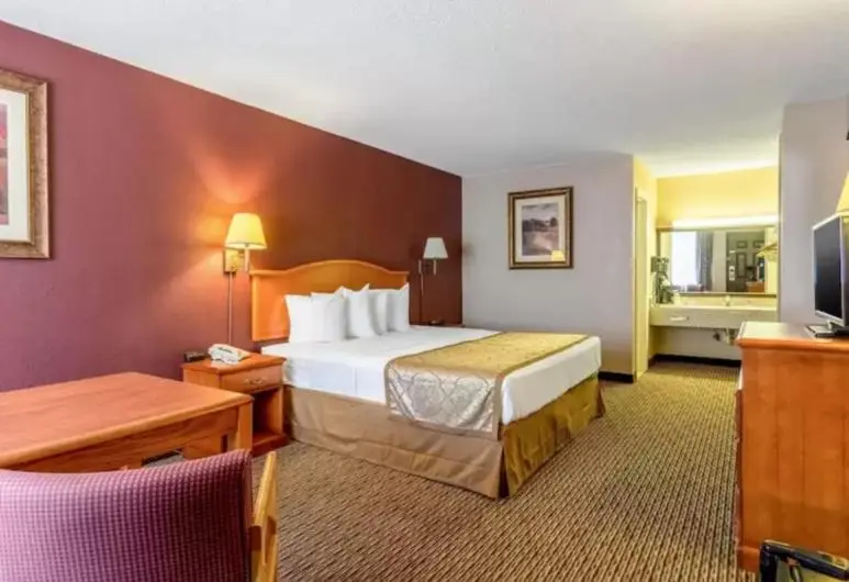 キングサイズベッドのデラックスルーム, The Parkwood Inn & Suites