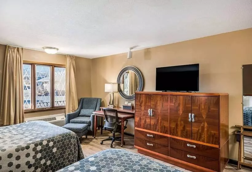 ２ダブルベッドのスタンダードルーム, Econo Lodge