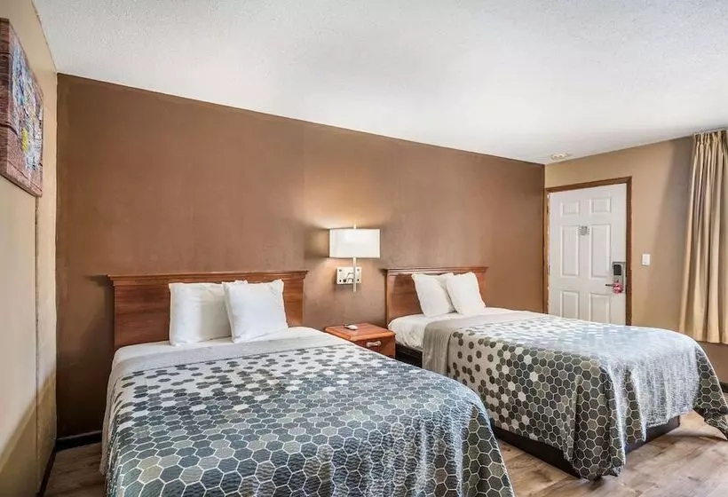 ２ダブルベッドのスタンダードルーム, Econo Lodge