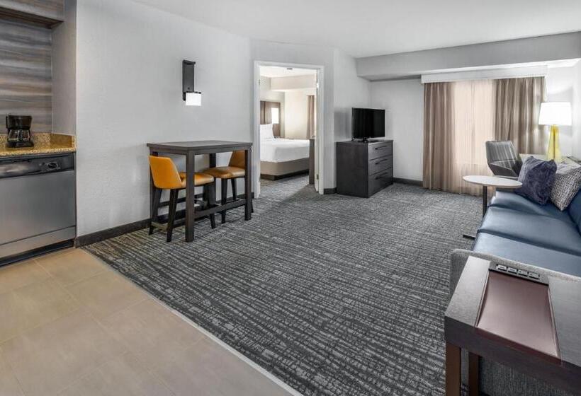 Suite met Uitzicht op de Rivier, Residence Inn Indianapolis Downtown On The Canal
