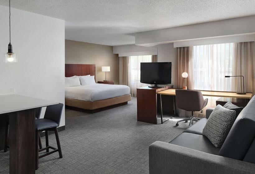 Студия Стандарт Двуспальная Кровать, Residence Inn Pinehurst Southern Pines