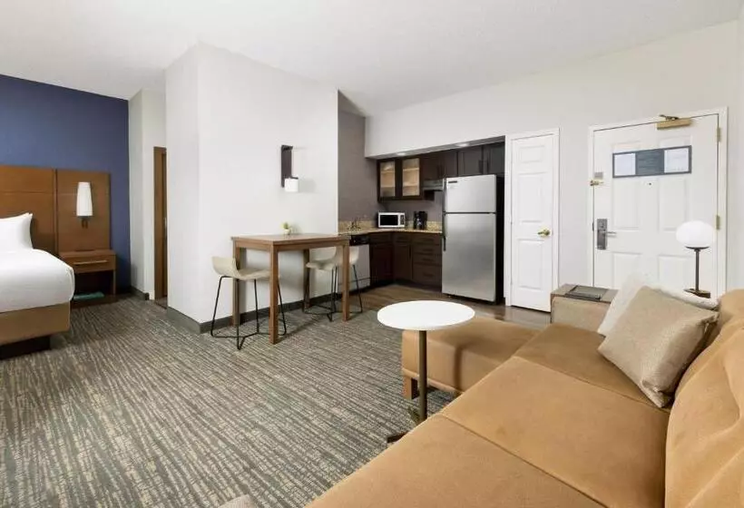 キングサイドベッドのスタンダードワンルーム, Residence Inn West Palm Beach