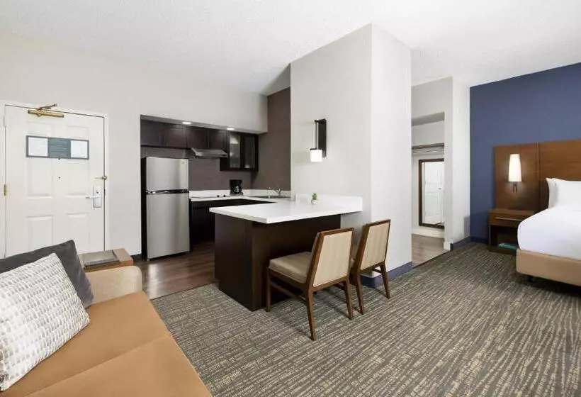 キングサイドベッドのスタンダードワンルーム, Residence Inn West Palm Beach