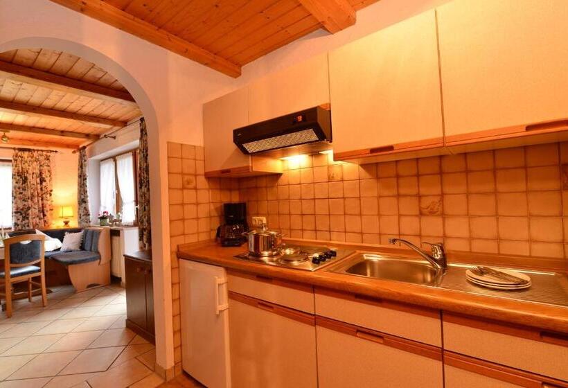 شقة غرفة نوم واحدة مزودة بشُرفة, Landhaus Almrausch