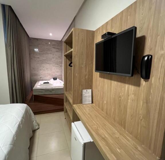 带大床的标准间, Pousada Viver Capitolio