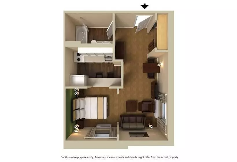 デラックススタジオ, Extended Stay America Suites  Corpus Christi  Staples