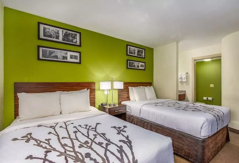 اتاق استاندارد با 2 تخت دوبل, Sleep Inn Airport