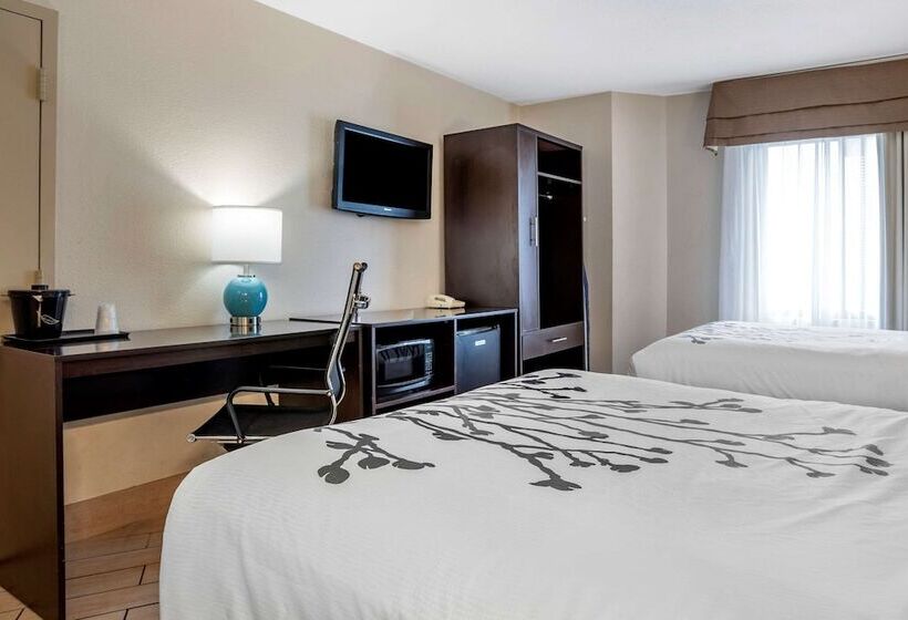 带2个双人床的标准工作室, Sleep Inn Destin Near Miramar Beach