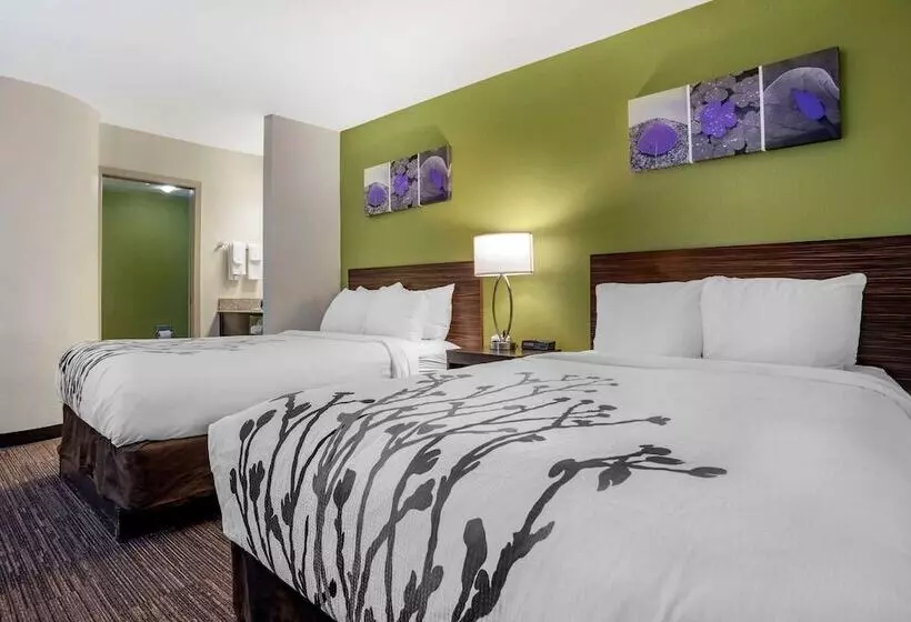 اتاق استاندارد با 2 تخت دوبل, Sleep Inn Destin Near Miramar Beach