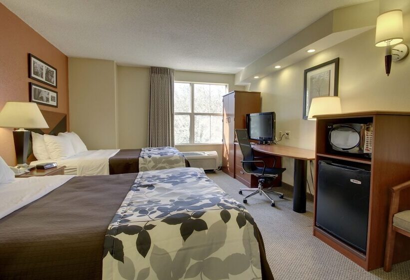 스탠다드 룸 더블 침대 2개, Sleep Inn Mt. Pleasant Charleston