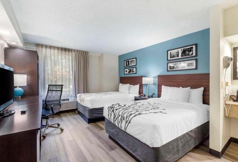 스탠다드 룸 더블 침대 2개, Sleep Inn Mt. Pleasant Charleston