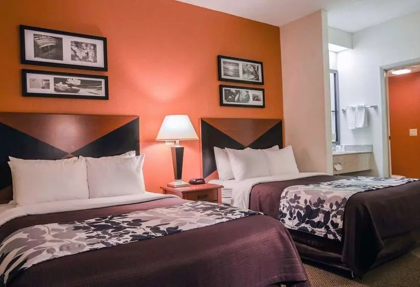 ２ダブルベッドのスタンダードルーム, Sleep Inn Pelham Oak Mountain