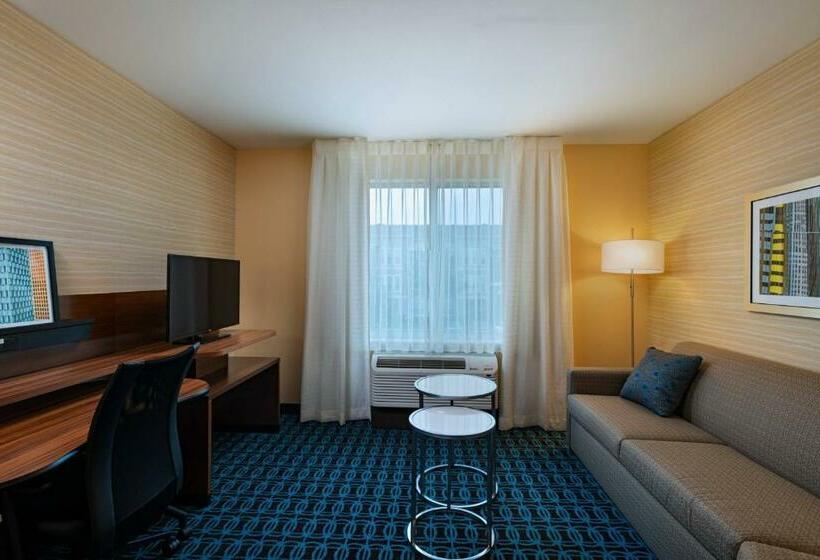 キングサイズベッドのスイートルーム, Fairfield Inn & Suites Houston Richmond