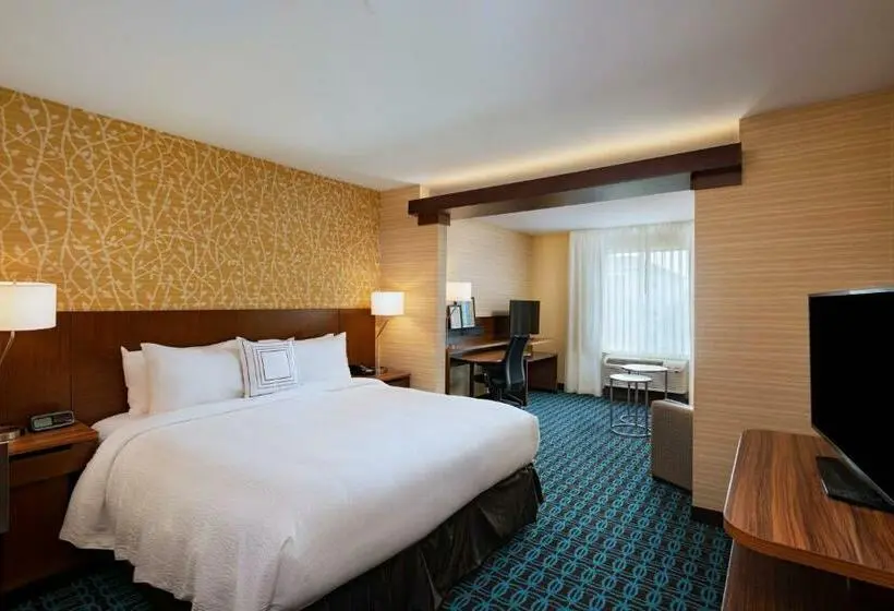 キングサイズベッドのスイートルーム, Fairfield Inn & Suites Houston Richmond