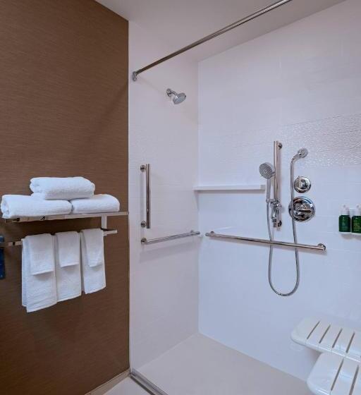 キングサイズベッドのスタンダードルーム, Fairfield Inn & Suites Houston Richmond