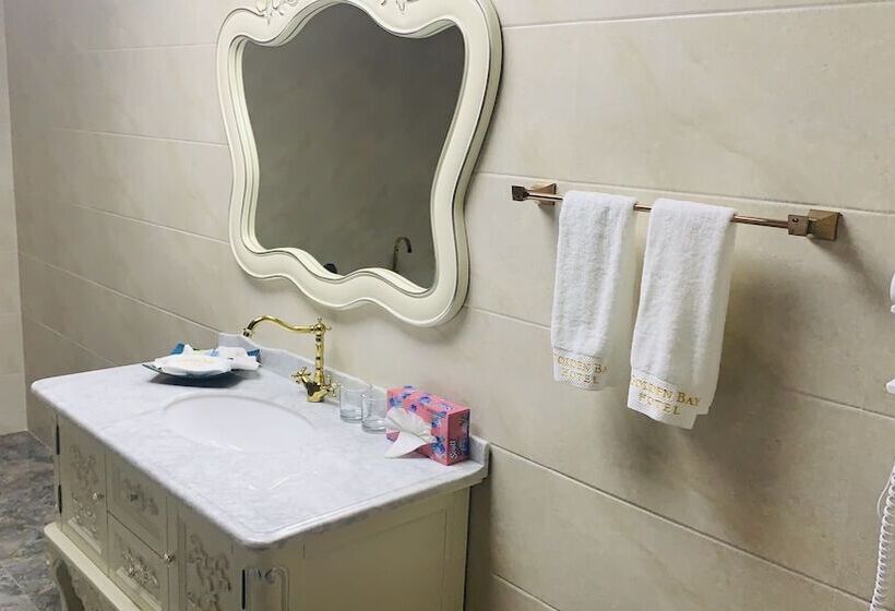 غرفة ديلوكس مطلّة علي البحر, Golden Bay Belize