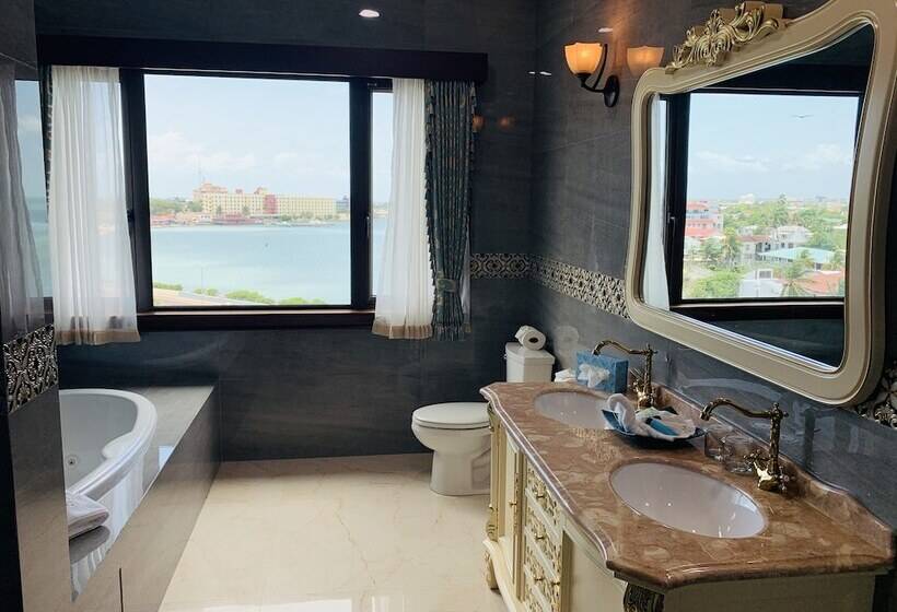 جناح ديلوكس مطل على البحر, Golden Bay Belize