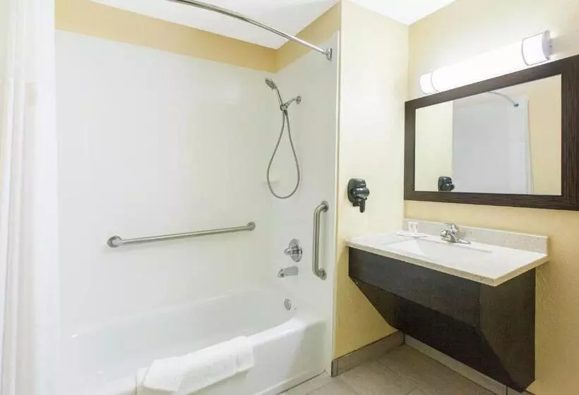 身障者適用キングサイズベッドルーム, Days Inn By Wyndham Miami