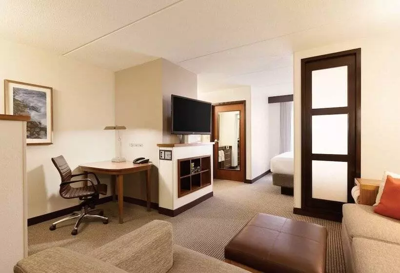 ２ダブルベッドのスタンダードルーム, Hyatt Place Charlotte Airport/lake Pointe