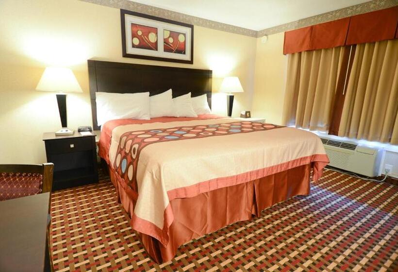 장애인을 위한 킹사이즈 침대 스탠다드 룸, Super 8 By Wyndham Old Saybrook