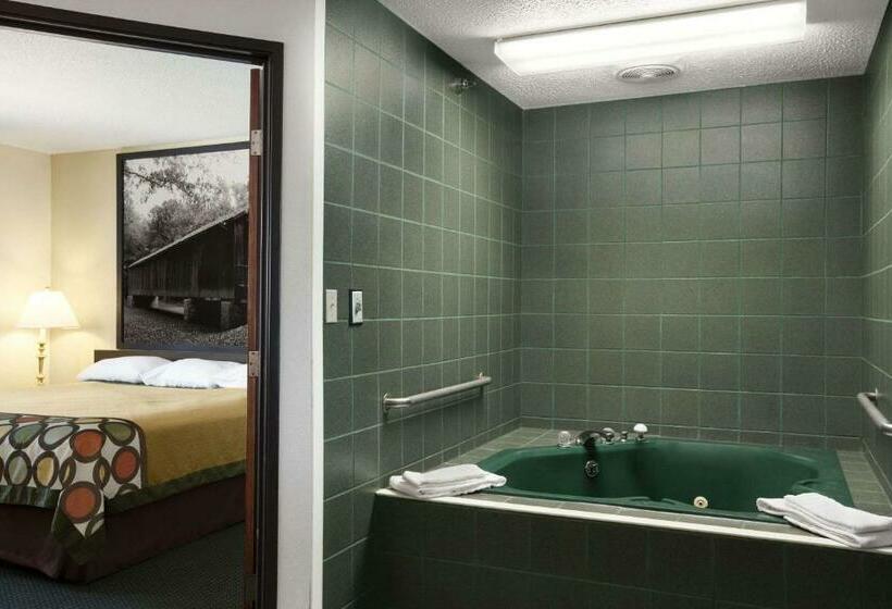חדר דלוקס עם מיטת קינג, Super 8 By Wyndham Bowling Green