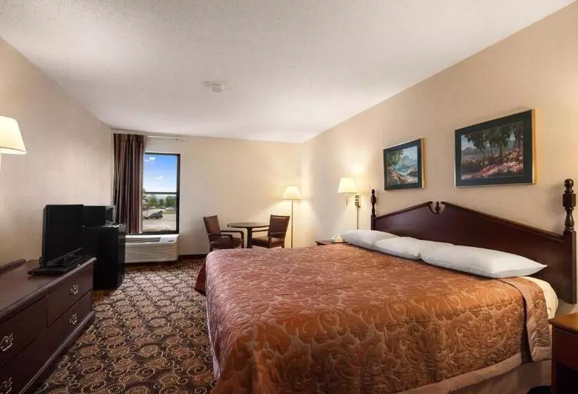 اتاق استاندارد با تخت بزرگ, Super 8 By Wyndham Evansville North