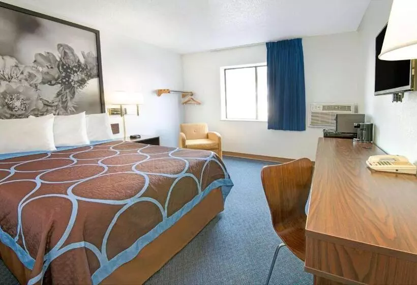 اتاق استاندارد با تخت بزرگ, Super 8 By Wyndham Las Cruces University Area