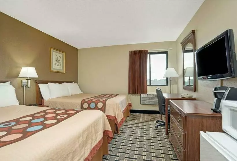 Deluxe-huone, Super 8 By Wyndham Melrose