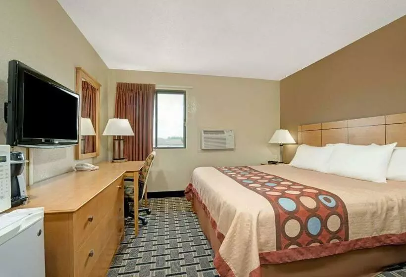 Standard-huone King-vuode, Super 8 By Wyndham Melrose