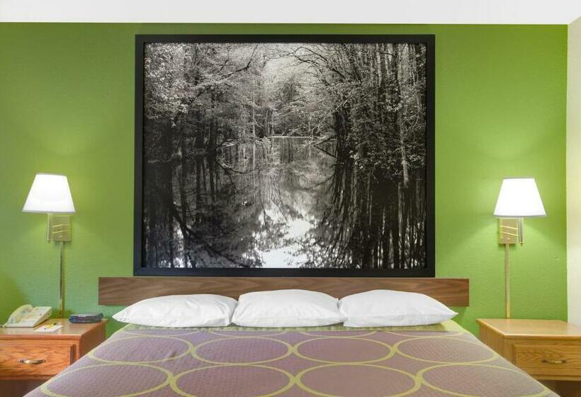 스탠다드 룸 킹사이즈 침대, Super 8 By Wyndham Radford Va