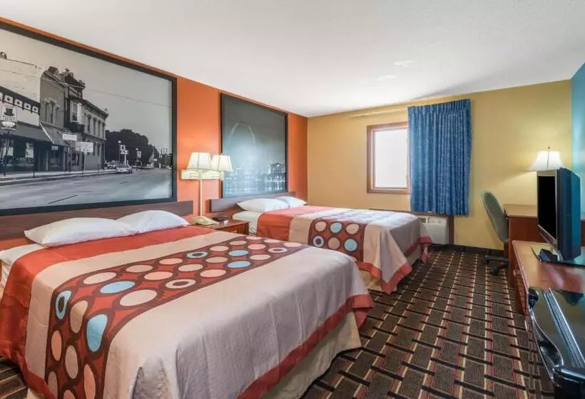 Standard-huone 2 Parivuodetta, Super 8 By Wyndham Staunton