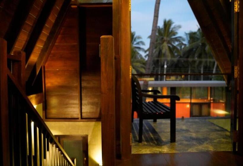带花园景观和一个卧室的别墅, Soluna Beach Resort