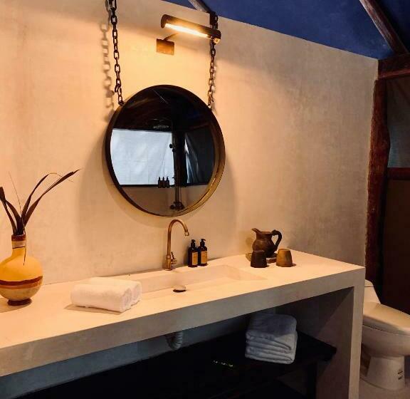 オーシャンビューデラックスルームバルコニー付き, Libelula Tulum Beachfront