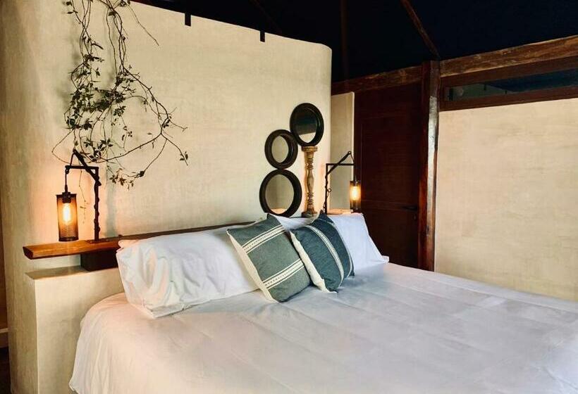 Pokój Deluxe Widok Morze z Balkonem, Libelula Tulum Beachfront
