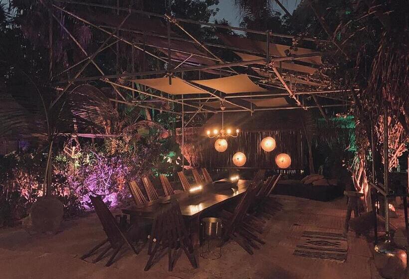キングサイズベッドのスタンダードルーム, Libelula Tulum Beachfront