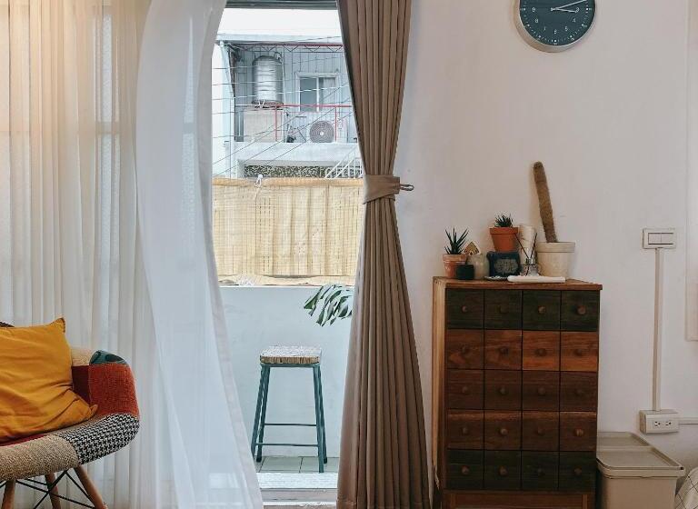 اتاق استاندارد با بالکن, 小仙肉包棟民宿