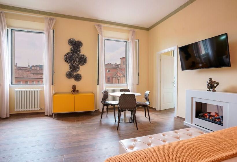 آپارتمان لوکس 1 خوابه, Attico Di Via D'azeglio