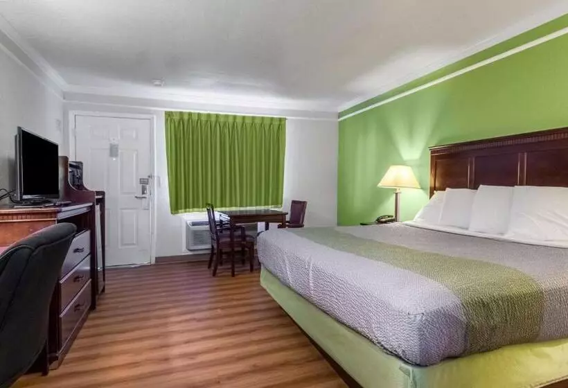اتاق استاندارد با تخت بزرگ, Motel 6kingsburg, Ca
