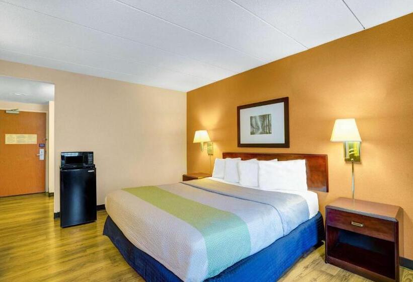 اتاق استاندارد با تخت بزرگ, Motel 6 Milford, Ct