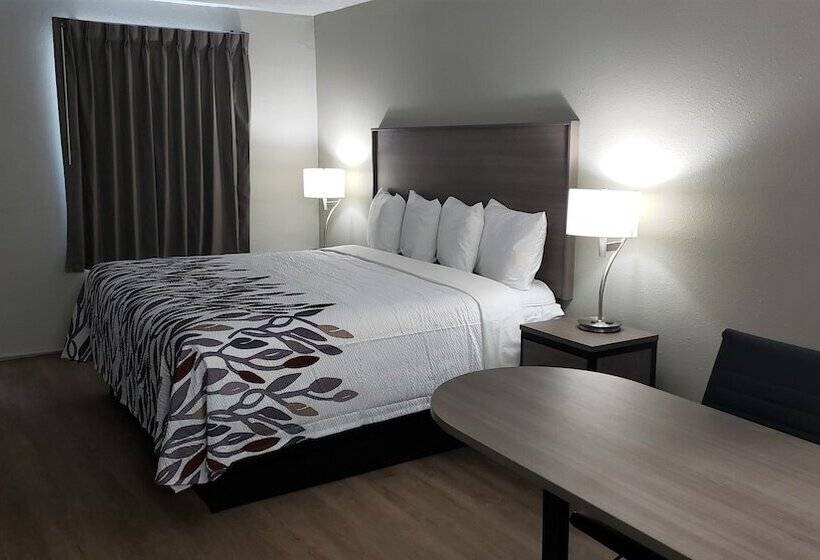 חדר סופריור מותאם לאדם עם מוגבלויות, Red Roof Inn Cullman