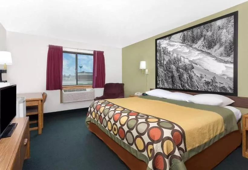 Standard-huone King-vuode, Super 8 By Wyndham Antigo