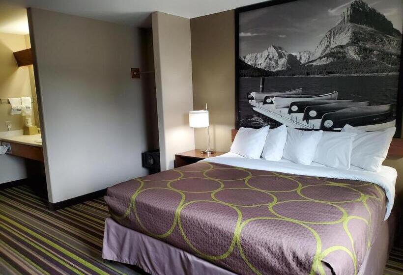 스탠다드 룸 킹사이즈 침대, Super 8 By Wyndham Belgrade/bozeman Airport