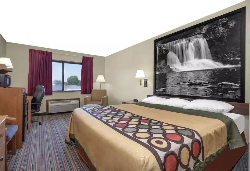 身障者適用スタンダードルーム, Super 8 By Wyndham Evansville East