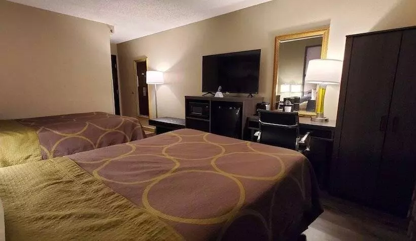 ２ダブルベッドのスタンダードルーム, Super 8 By Wyndham Sterling Heights/detroit Area