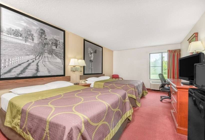 غرفة قياسية, Super 8 By Wyndham Vincennes