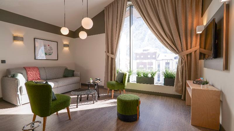 דירת שני חדרים, Plan B Hotel   Living Chamonix