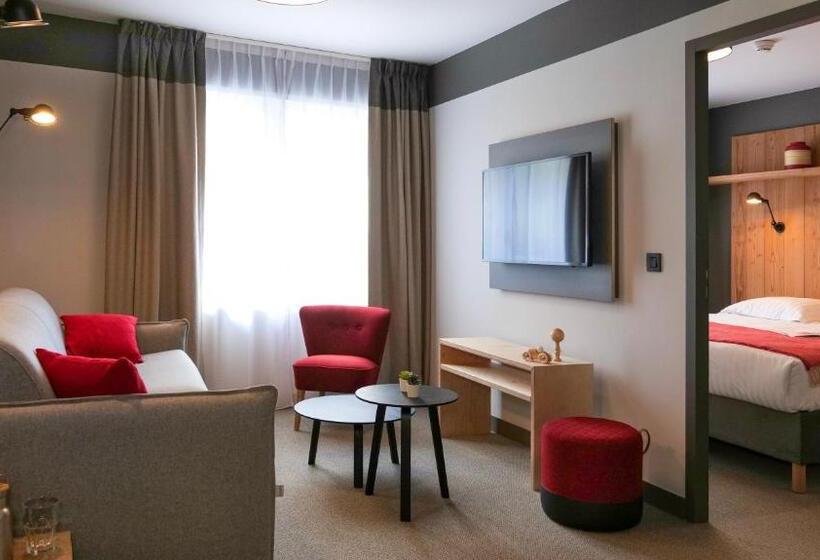 חדר סטנדרט לארבעה, Plan B Hotel   Living Chamonix