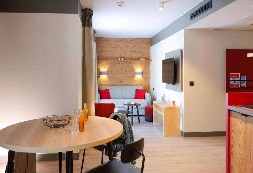 דירת שני חדרים, Plan B Hotel   Living Chamonix