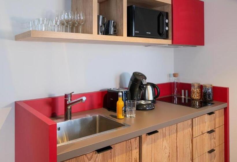 דירת שני חדרים, Plan B Hotel   Living Chamonix