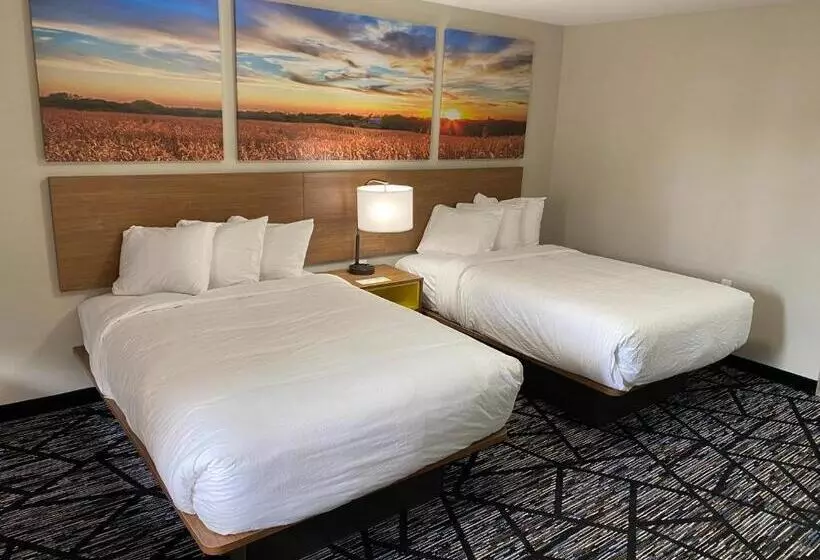 اتاق استاندارد با 2 تخت دوبل, Days Inn By Wyndham Lake Charles